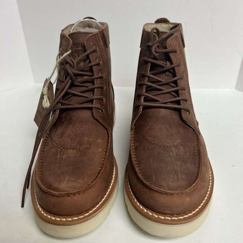 Superlamb Mens Dzo Work Boot Redwood Leather Size 11.5 M - Picture 3 of 6